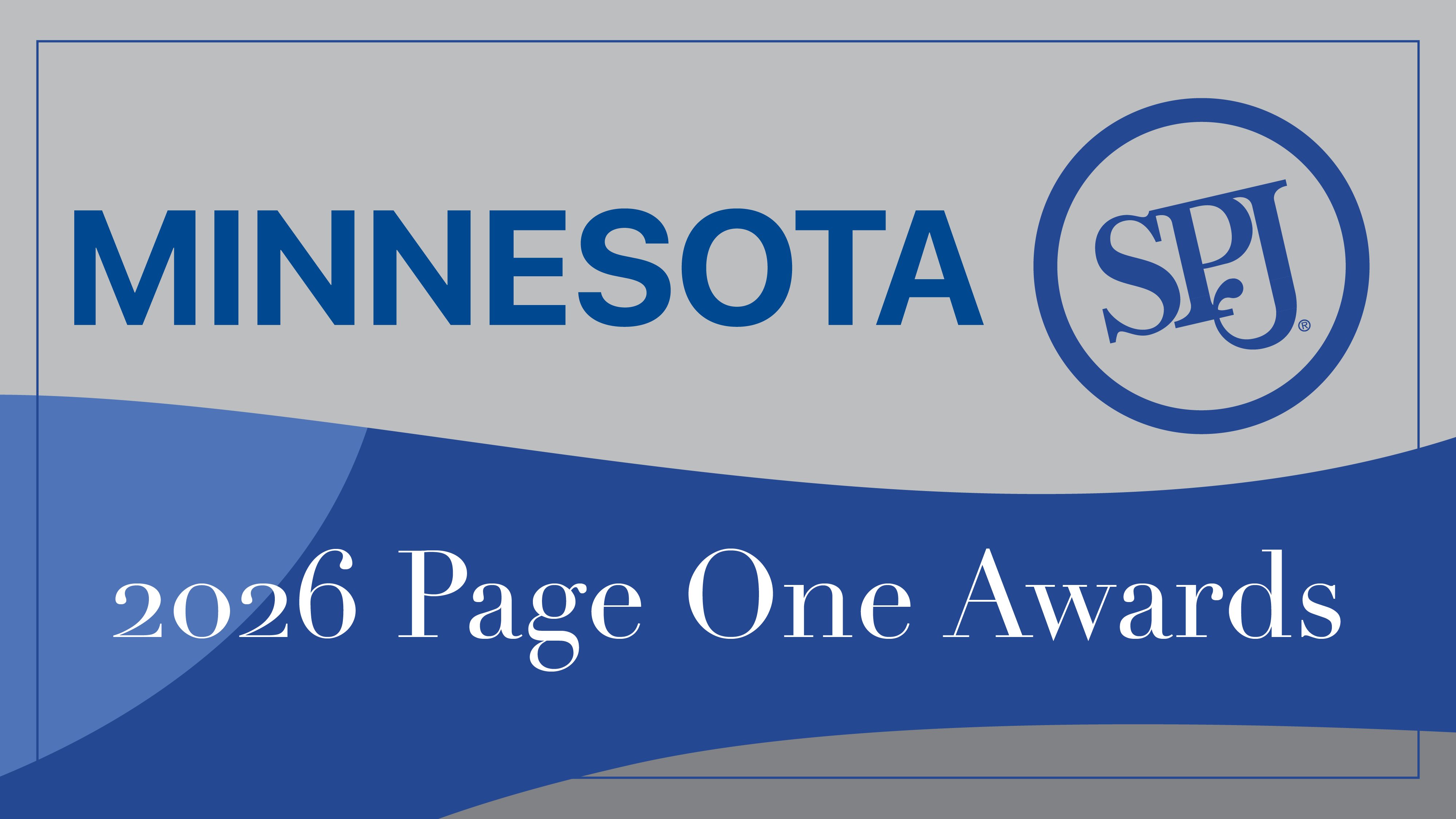 "Minnesota SPJ 2026 Page One Awards"