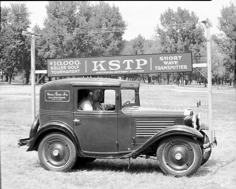 Remote broadcast unit from late 1920s.