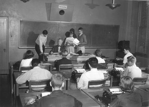 Charnely teaching 1950